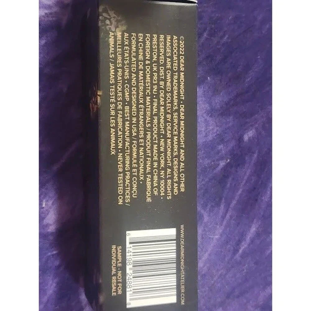 Dear Midnight Set to Last Longwear Face Makeup Setting Finishing Spray 2oz NIB
